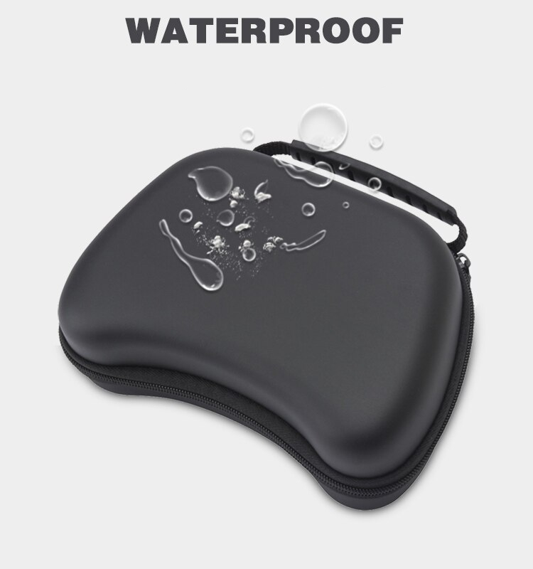 Data Frog EVA Hard Gamepad Handle Zipper Case For Xbox One 360/PS4 Storage Protective Bag For Nintendo Switch Pro / PS3 Gamepad